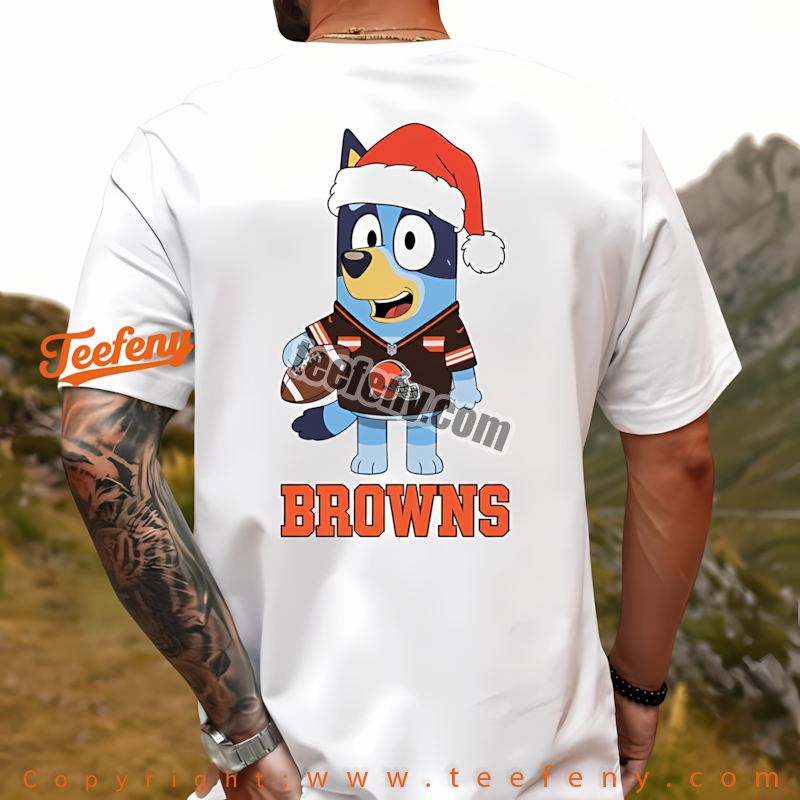 Cleveland Browns Bluey Bingo Trick Or Treat Halloween Shirt Vintage