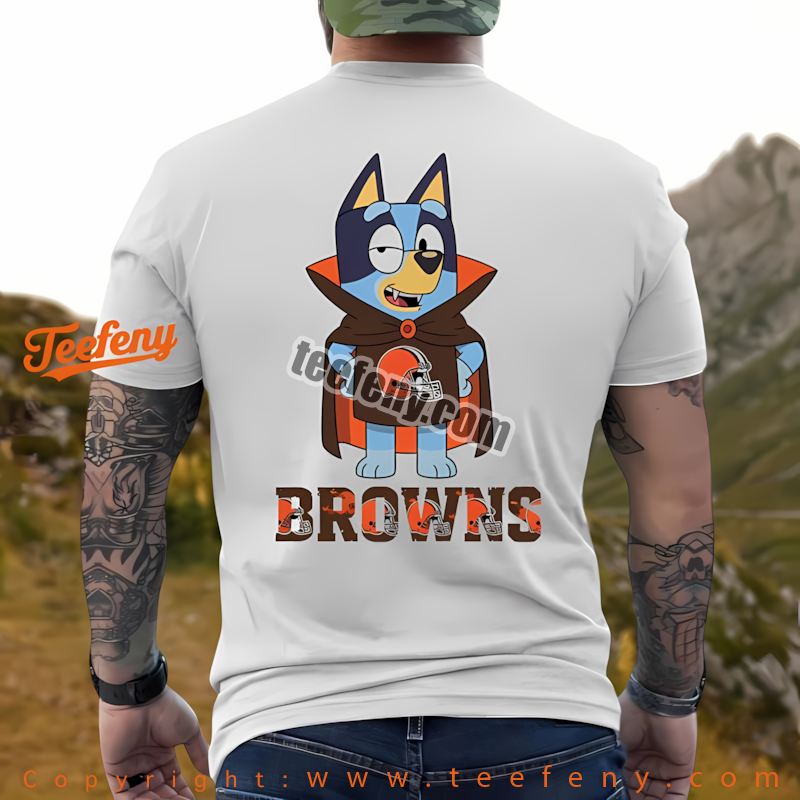 Cleveland Browns Boo Bees Halloween Shirt Women