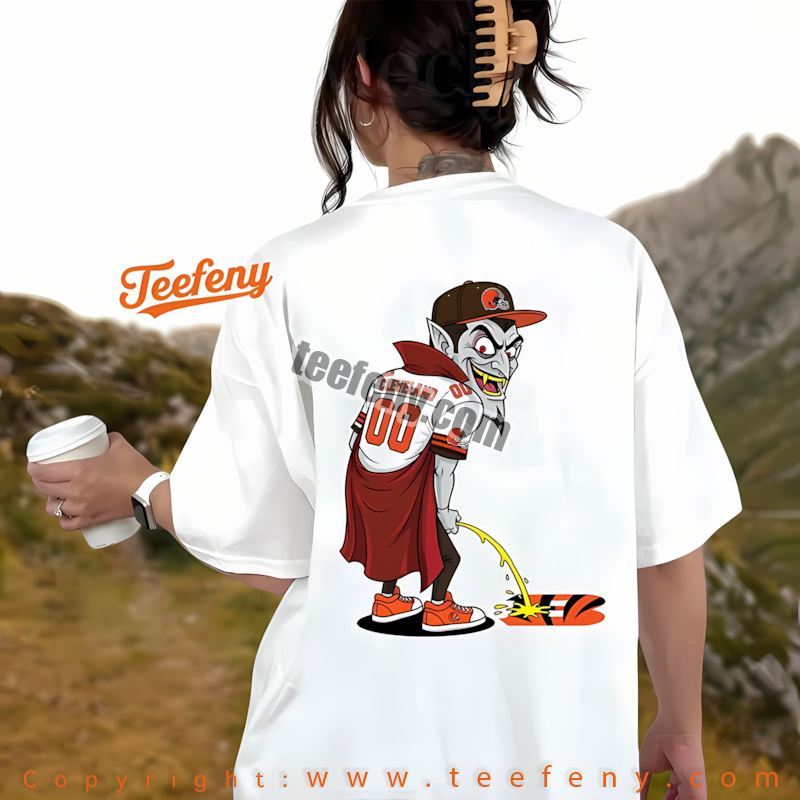 Cleveland Browns Donald Duck Fathor Shirt Youth