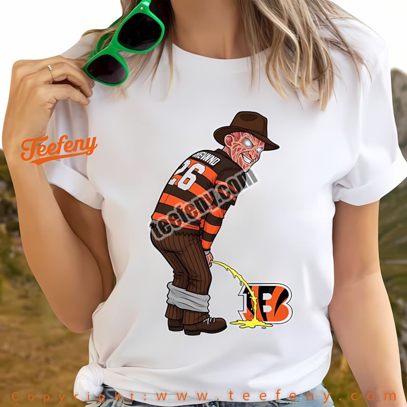 Cleveland Browns Dracula Steelers Rivalry Shirt Cotton