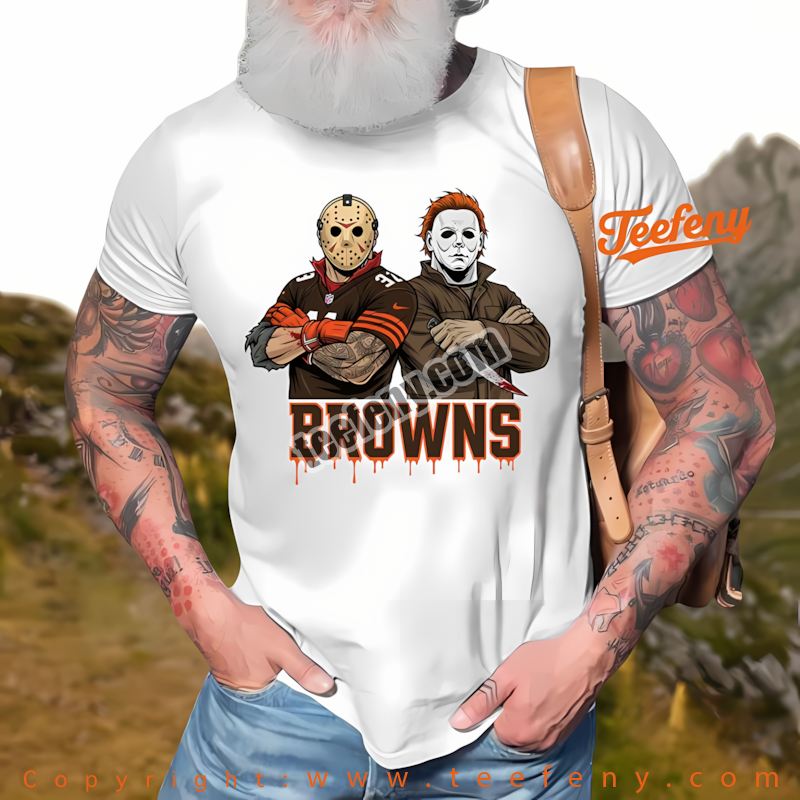 Cleveland Browns Halloween Venom Shirt Teen