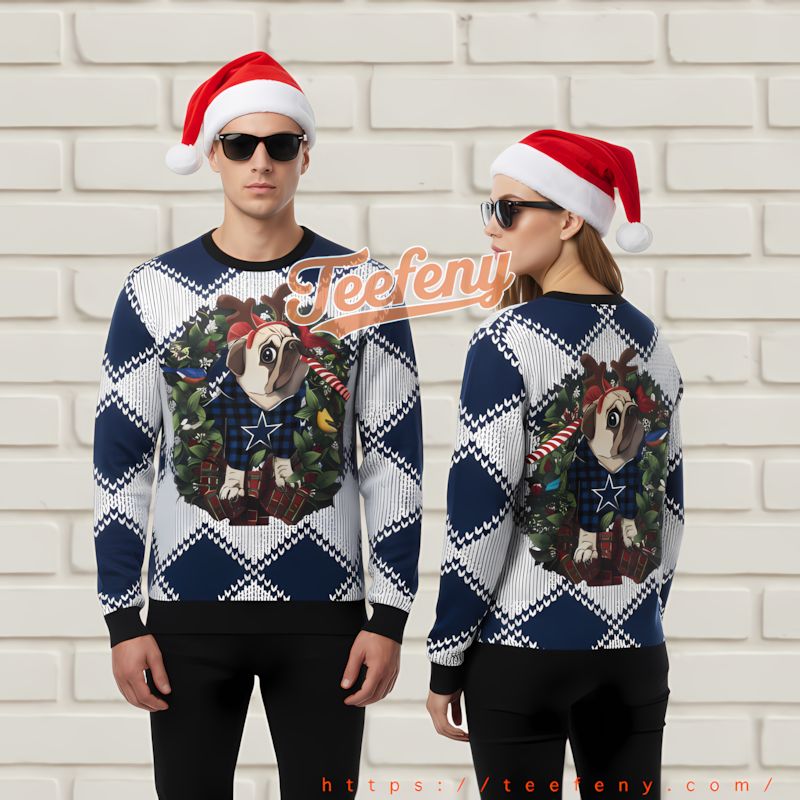 Denver Broncos A Player Christmas Sweater Orange Friends