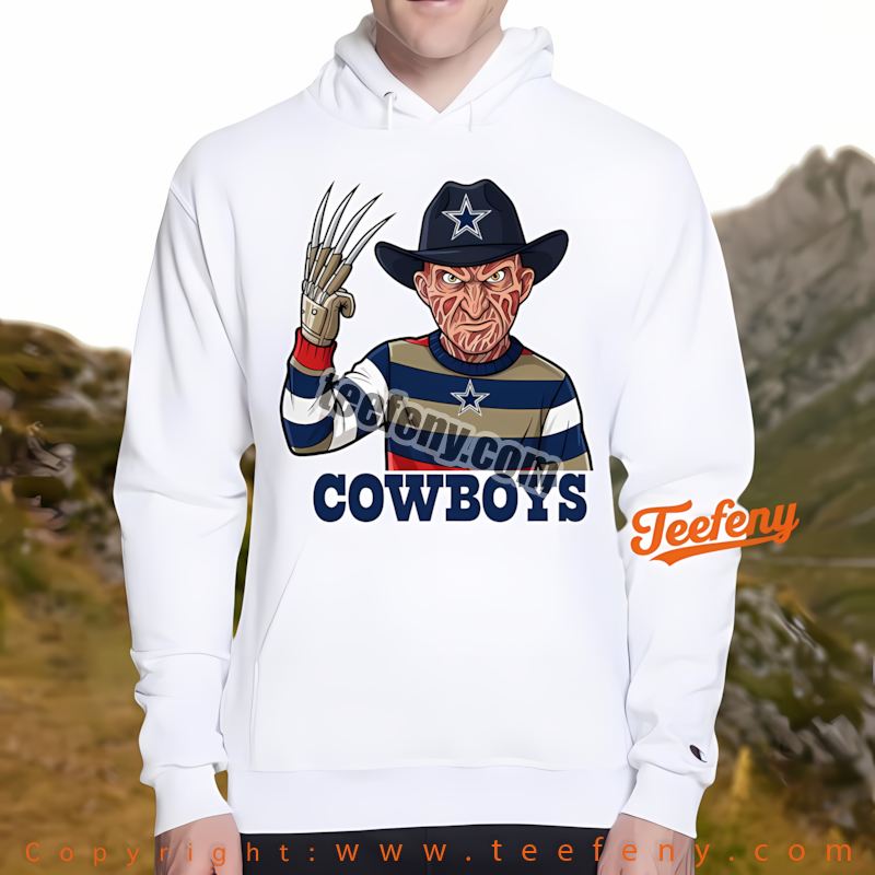 Dallas Cowboys Freddy Krueger Halloween Shirt Hoodien Dallas Cowboys Freddy Krueger Halloween Shirt Hoodien