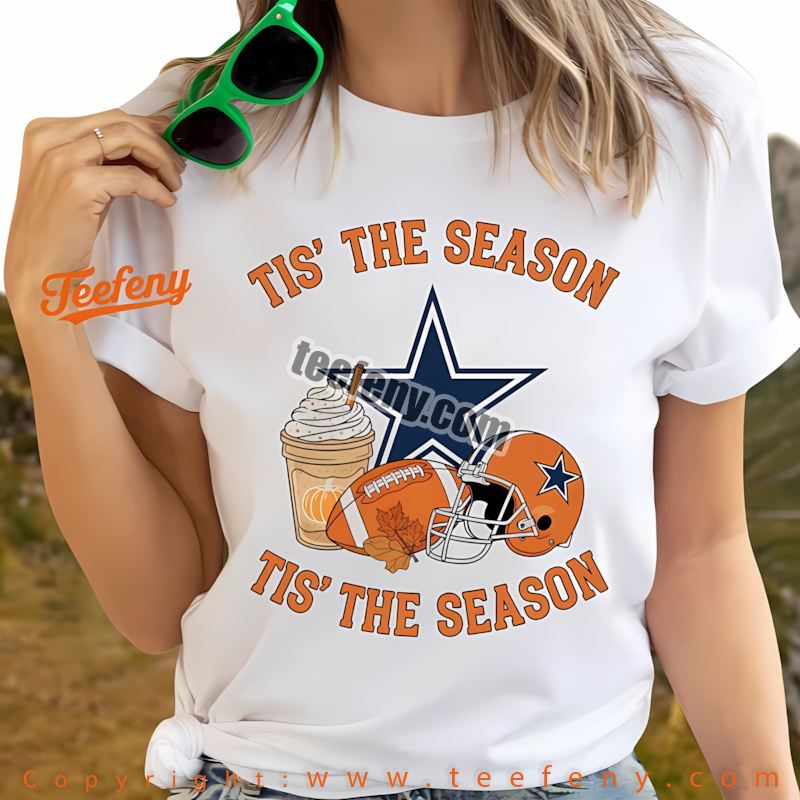 Dallas Cowboys Pumpkin Spice Fall Football Shirt Graphic