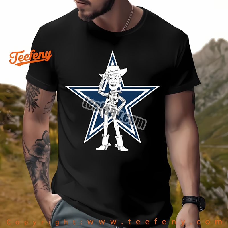 Dallas Cowboys Woody Toy Story Star Logo Fan Shirt Men Women
