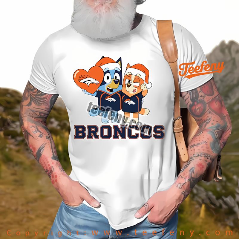Denver Broncos Billy Puppet Halloween Raiders Rivalry Shirt Cotton