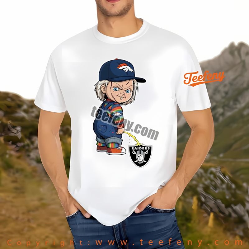 Denver Broncos Daisy Duck Cheerleader Shirt Cotton