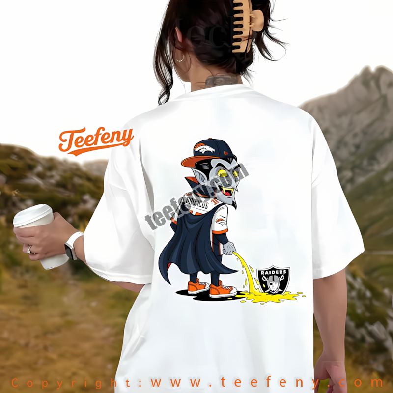 Denver Broncos Freddy Krueger Raiders Rivalry Shirt Holiday