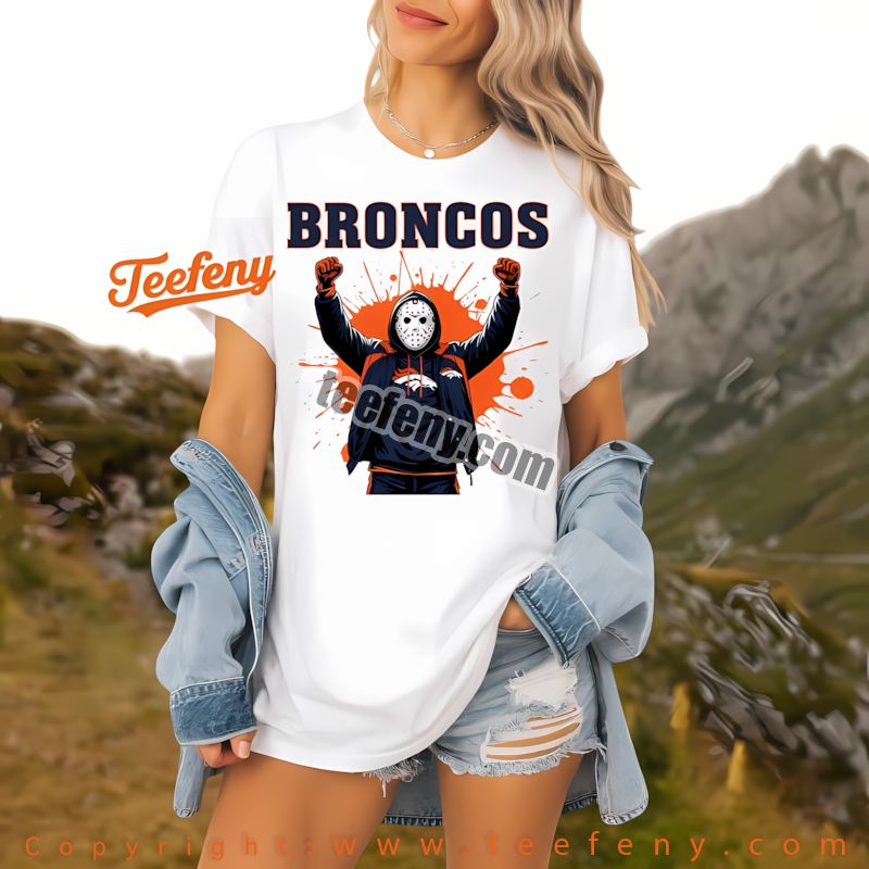 Denver Broncos Leatherface Chiefs Rivalry Shirt Teen
