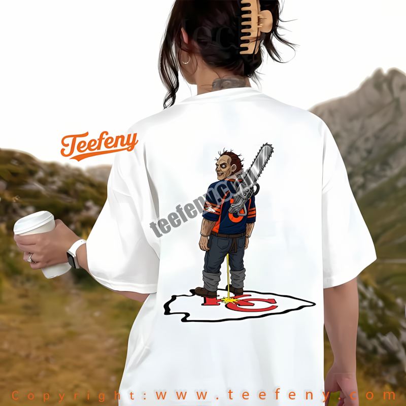 Denver Broncos Jason Voorhees Street Halloween Shirt Adults