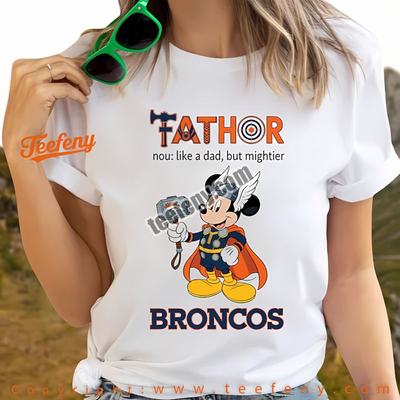 Denver Broncos Michael Myers Spooky Halloween Shirt Graphic