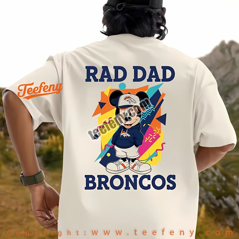 Denver Broncos Minnie Mouse Shirt Vintage