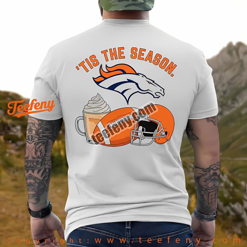 Denver Broncos Pennywise Raiders Halloween Rivalry Shirt Teen