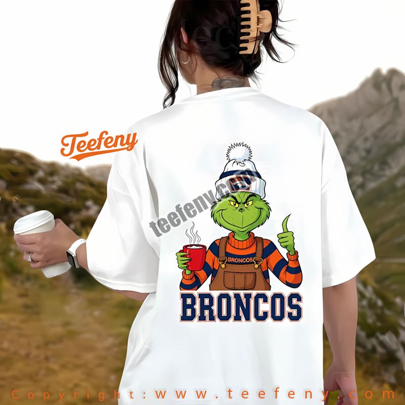Denver Broncos Winnie The Pooh Football Team Spirit Shirt Holiday