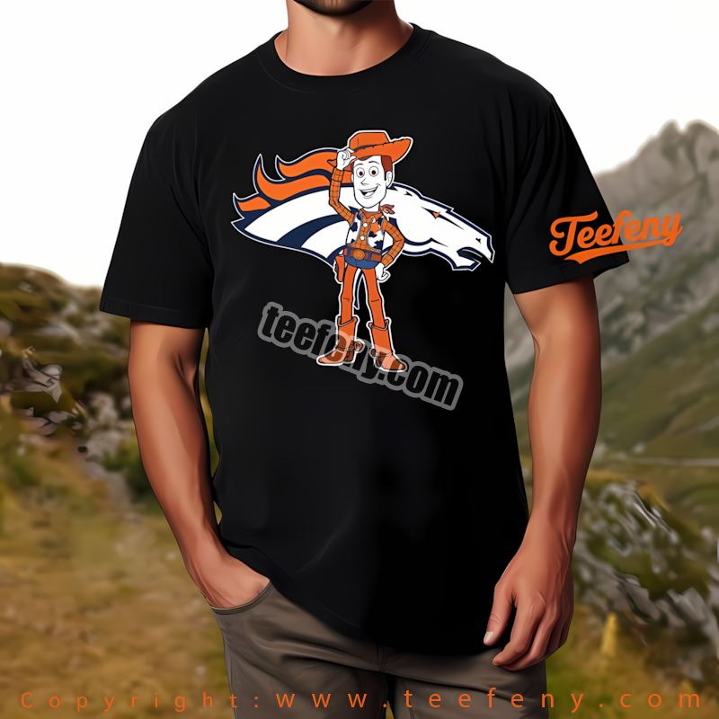 Denver Broncos Wolverine Marvel Shirt Men