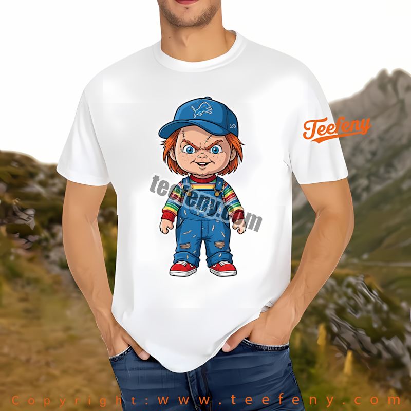 Detroit Lions Chucky Green Bay Packers Rivalry Shirt Graphic