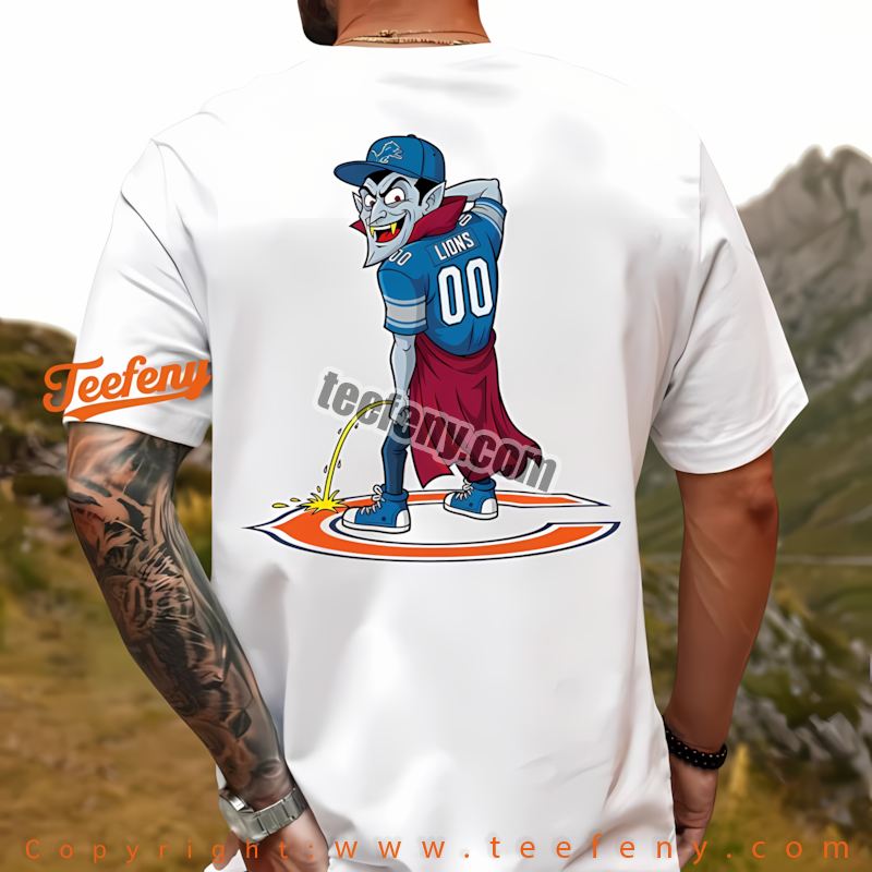 Detroit Lions Donald Duck Fathor Shirt Youth