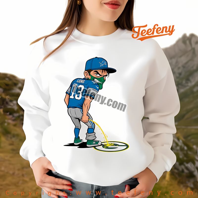 Detroit Lions Hannibal Lecter Packers Rivalry Shirt Long Sleeven Detroit Lions Hannibal Lecter Packers Rivalry Shirt Long Sleeven