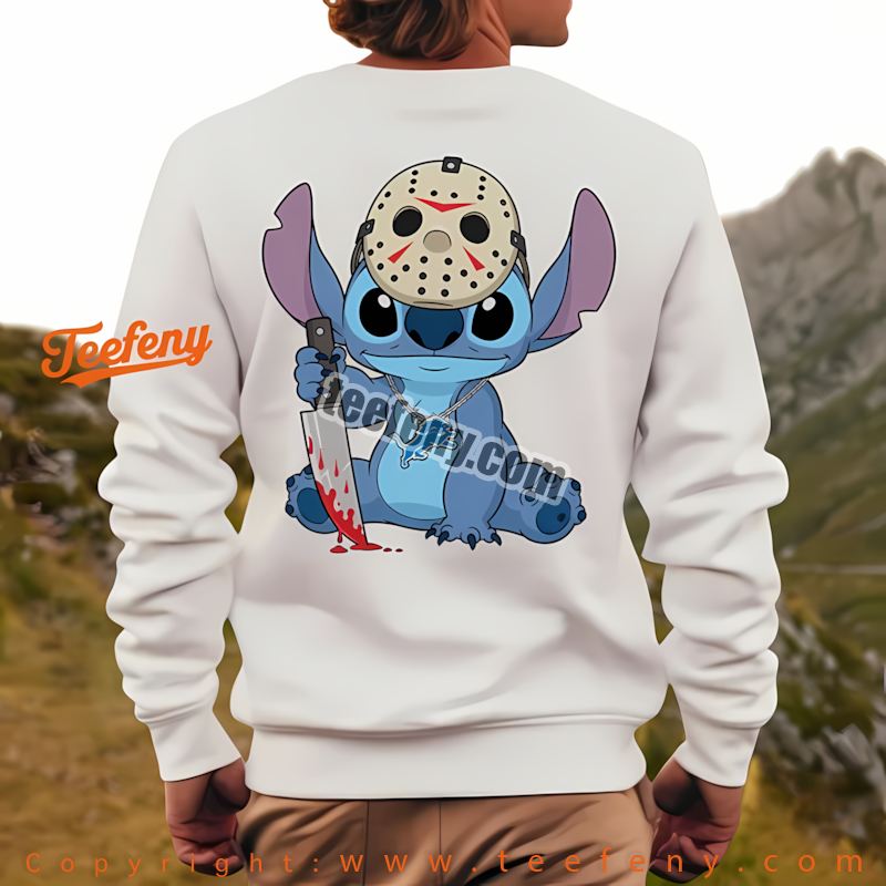 Detroit Lions Stitch Jason Halloween Long Sleeve Men Women Detroit Lions Stitch Jason Halloween Long Sleeve Men Women