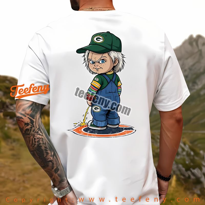 Green Bay Packers Chucky Chicago Bears Rivalry Shirt Graphic