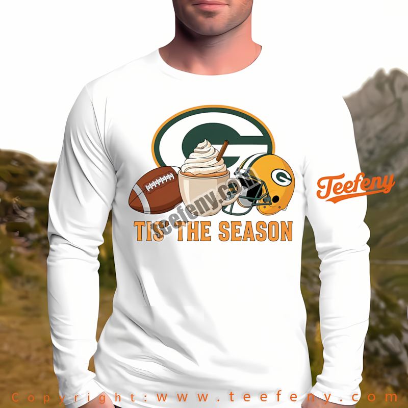 Green Bay Packers Pumpkin Spice Fall Football Long Sleeve Unisex Green Bay Packers Pumpkin Spice Fall Football Long Sleeve Unisex