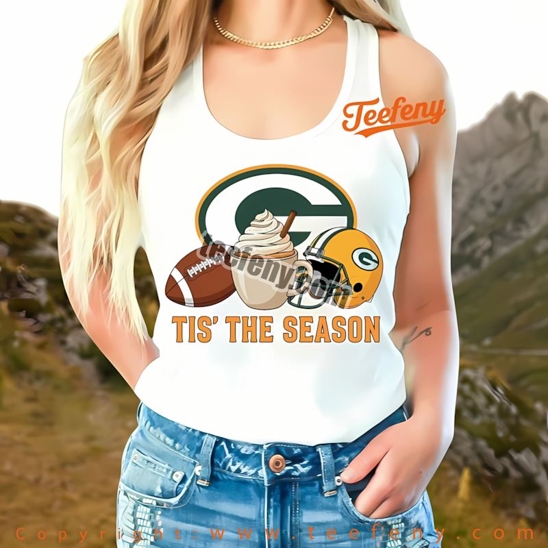 Green Bay Packers Pumpkin Spice Fall Football Tanktop Unisex Green Bay Packers Pumpkin Spice Fall Football Tanktop Unisex