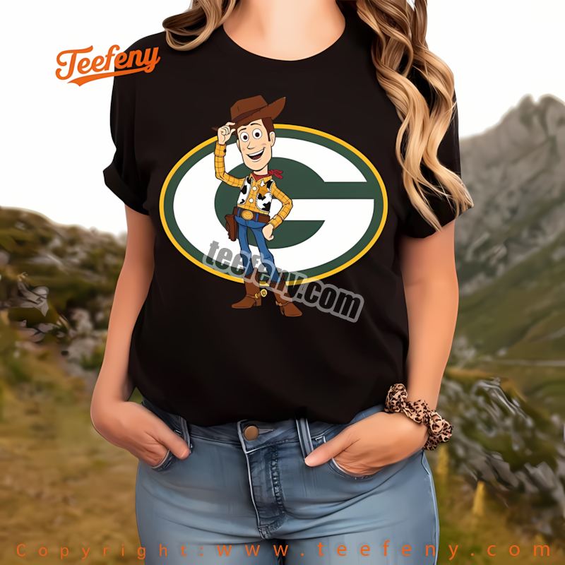 Green Bay Packers Woody Toy Story Shirt Men