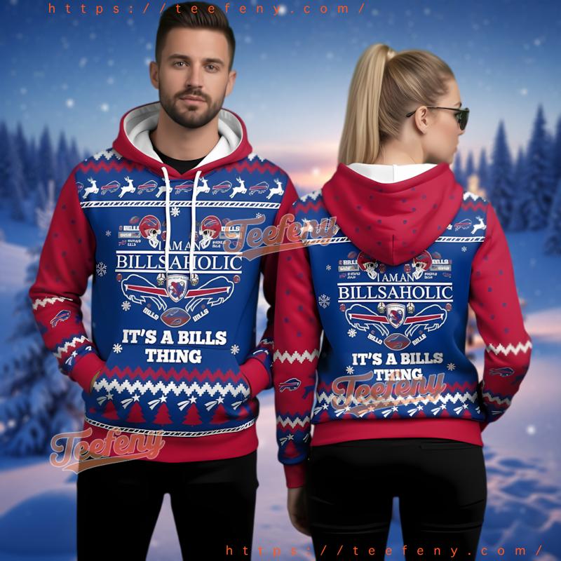 Buffalo Bills Its A Bills Thing 3D Ugly Christmas Hoodie
