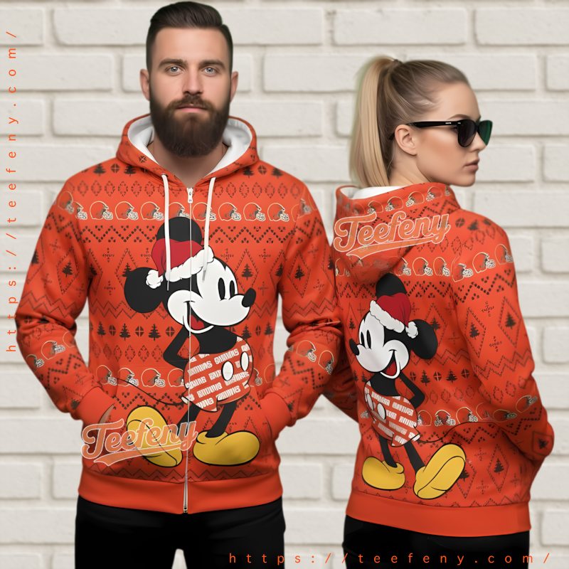 Cincinnati Bengals Who Dey Ugly Christmas 3D Hoodie Couple Cincinnati Bengals Who Dey Ugly Christmas 3D Hoodie Couple