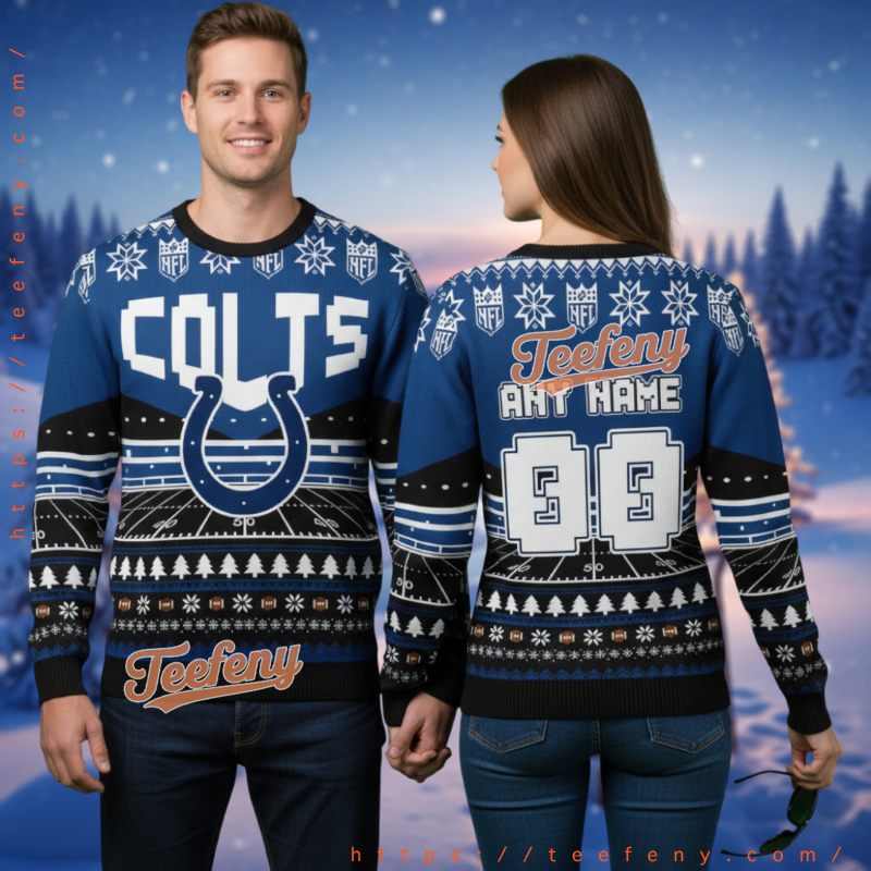 Indianapolis Colts Baby Grinch Ugly Christmas Sweater Indianapolis Colts Baby Grinch Ugly Christmas Sweater