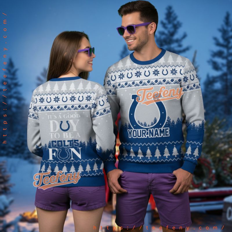 Indianapolis Colts Grinch Football Player Ugly Christmas Sweater Indianapolis Colts Grinch Football Player Ugly Christmas Sweater