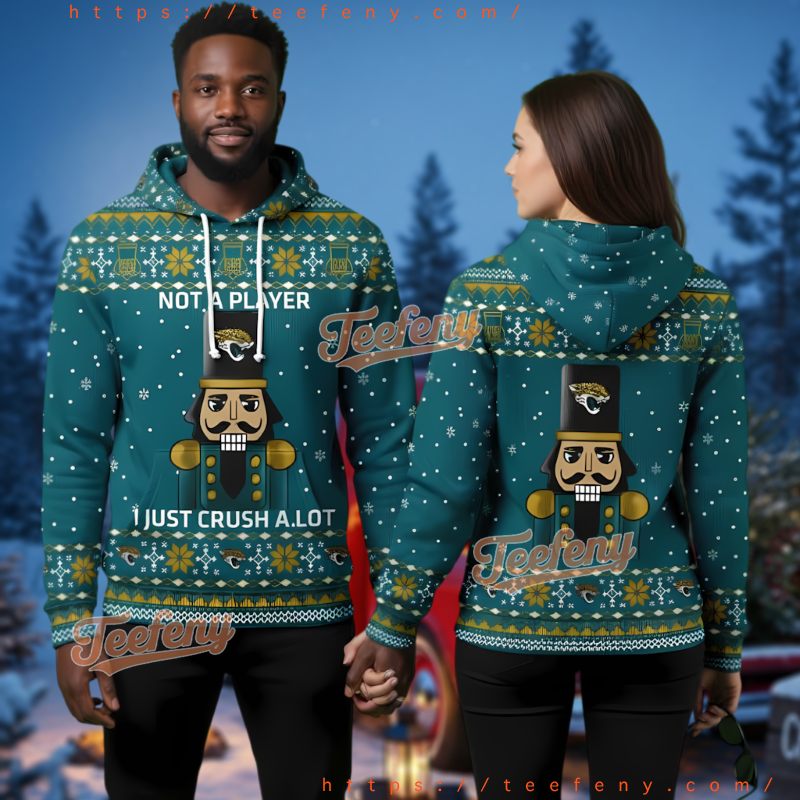 Jacksonville Jaguars Christmas Nutcracker Ugly 3D Hoodie Festive Gameday Gear Jacksonville Jaguars Christmas Nutcracker Ugly 3D Hoodie Festive Gameday Gear