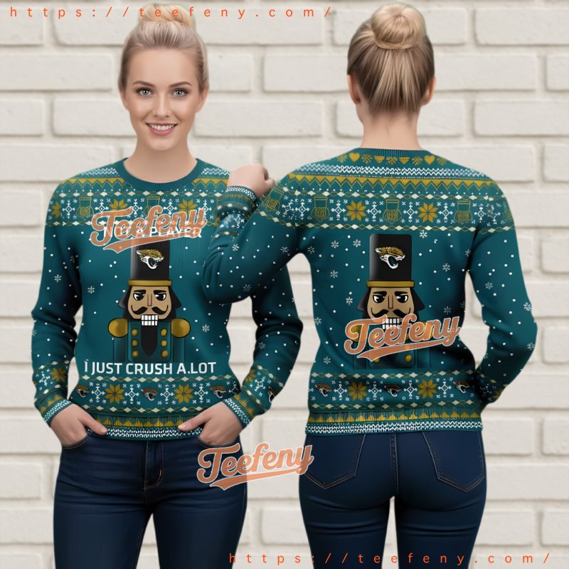 Jacksonville Jaguars Nutcracker Ugly Christmas Sweater 3D Print Funny
