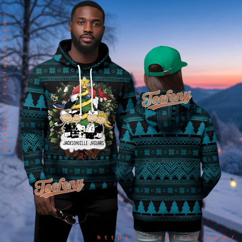 Jacksonville Jaguars Personalized Grinch Ugly Christmas 3D Hoodie Jacksonville Jaguars Personalized Grinch Ugly Christmas 3D Hoodie