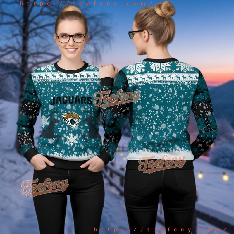Jacksonville Jaguars Reindeer Pattern Ugly Christmas Sweater Fan Gear