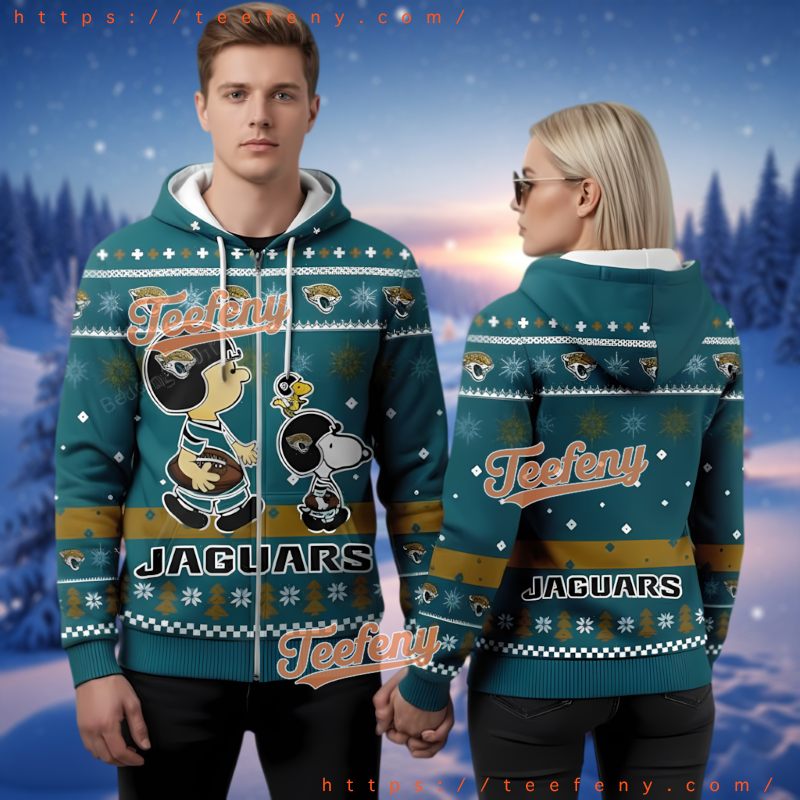 Jacksonville Jaguars Smart Women Love Ugly Christmas 3D Hoodie