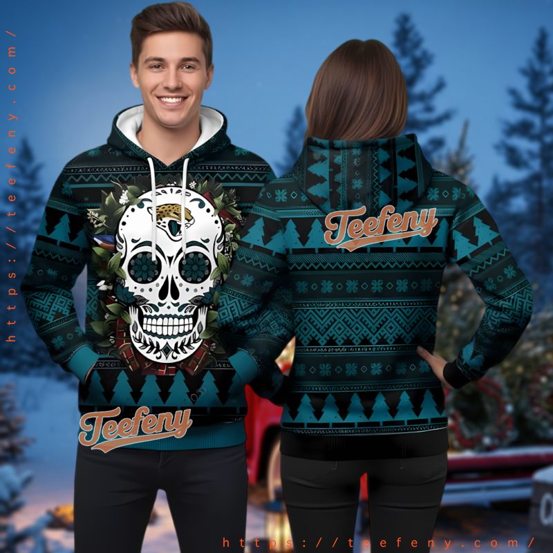 Jacksonville Jaguars Snoopy Woodstock Ugly Christmas 3D Hoodie Jacksonville Jaguars Snoopy Woodstock Ugly Christmas 3D Hoodie