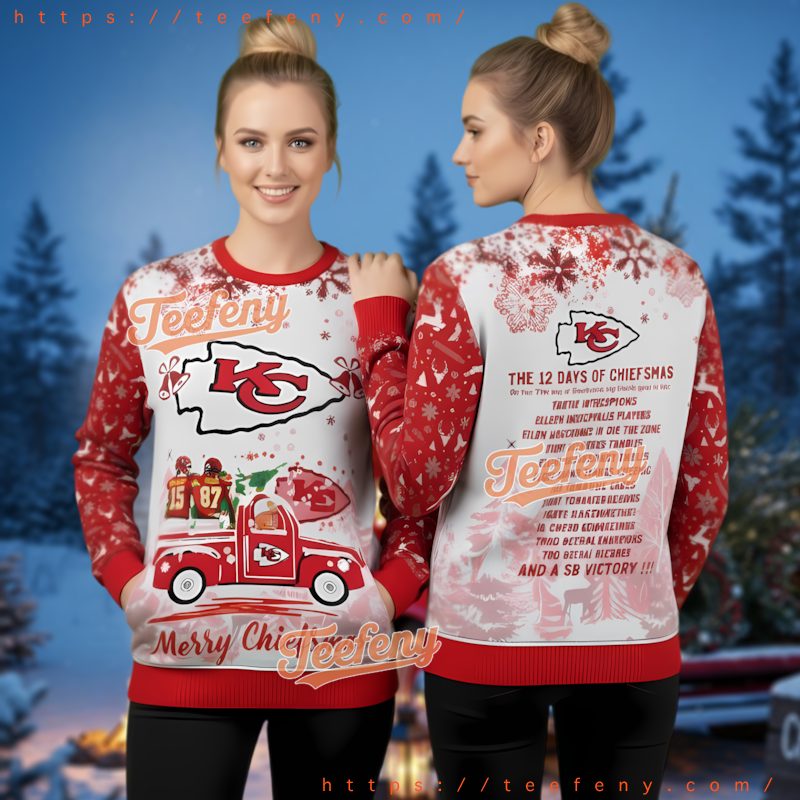 Kansas City Chiefs Merry Chiefsmas Ugly Christmas Sweater