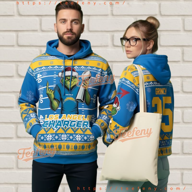 Los Angeles Chargers Mickey Mouse Blue Ugly 3D Hoodie Fan Gear Los Angeles Chargers Mickey Mouse Blue Ugly 3D Hoodie Fan Gear