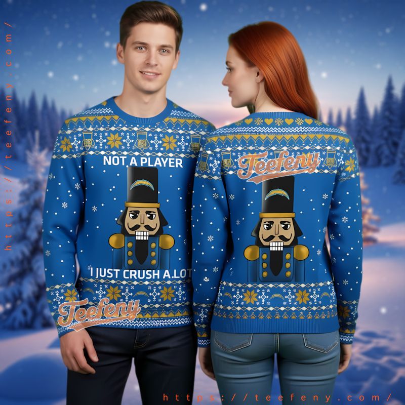 Los Angeles Chargers Nutcracker Ugly Christmas Sweater Funny