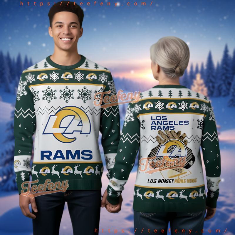 Los Angeles Rams Los Honset More Hoise Ugly Christmas Sweater