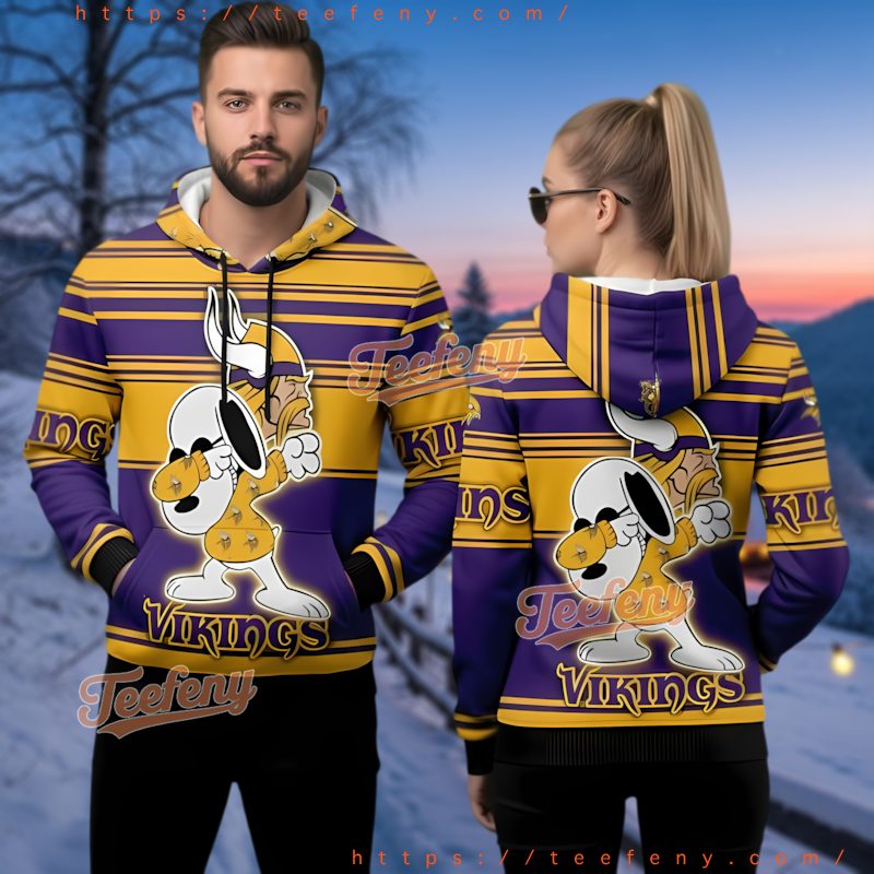 Minnesota Vikings 3D Ugly Christmas Hoodie Real Women Love Football Minnesota Vikings 3D Ugly Christmas Hoodie Real Women Love Football
