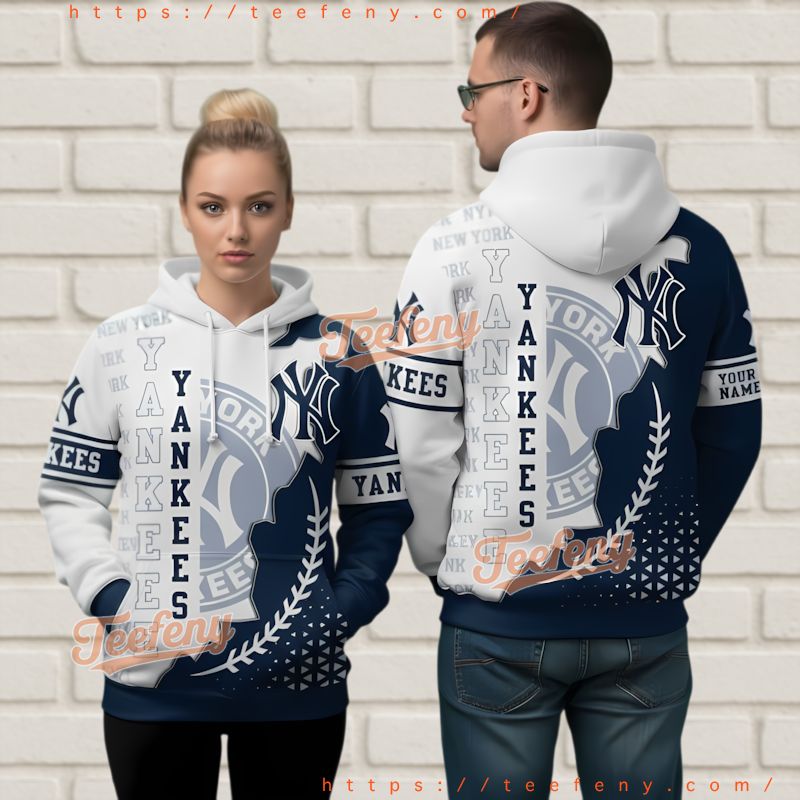New York Yankees Custom Name 3D Hoodie Game Day Clothing
