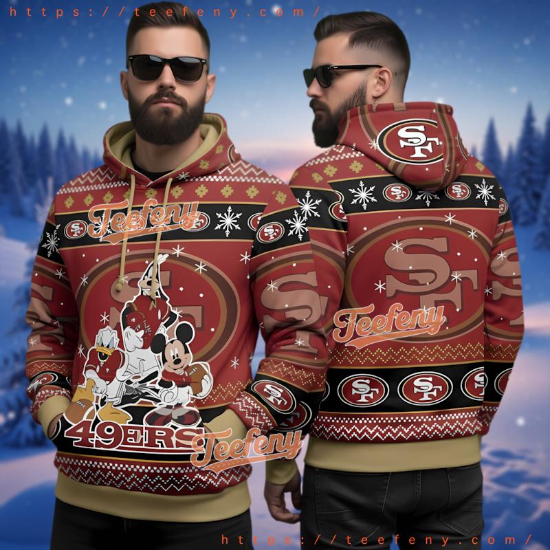 San Francisco 49Ers Groot And Grinch Ugly Christmas 3D Hoodie Galaxy Grinchmas San Francisco 49Ers Groot And Grinch Ugly Christmas 3D Hoodie Galaxy Grinchmas