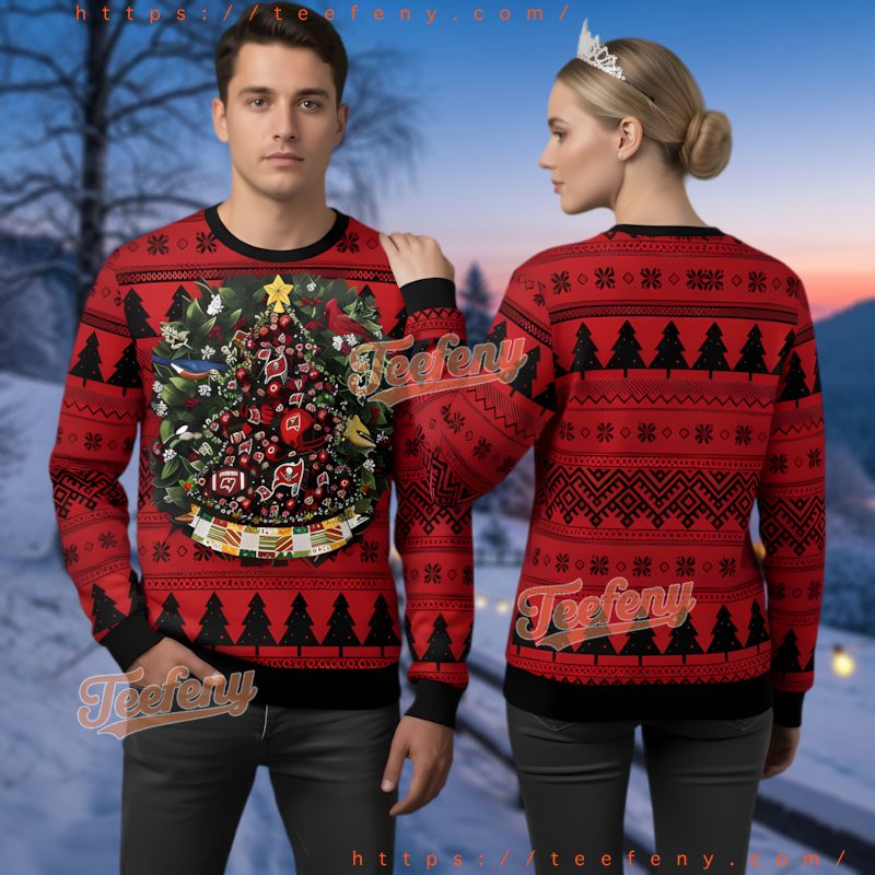 Tampa Bay Buccaneers Xmas Tree Ball Ugly Christmas Sweater