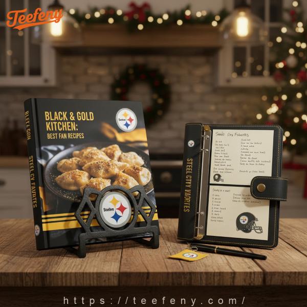 A Pittsburgh Steelers Themed Cookbook Or Recipe Holder A Pittsburgh Steelers Themed Cookbook Or Recipe Holder