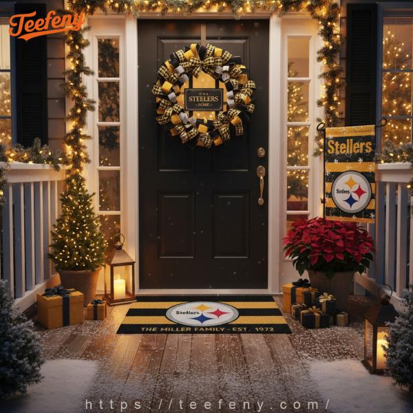 Personalized Pittsburgh Steelers Yard Or Doaor Decor Personalized Pittsburgh Steelers Yard Or Door Decor