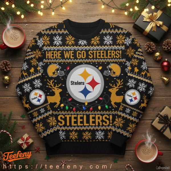 Pittsburgh Steelers Ugly Christmas Sweater