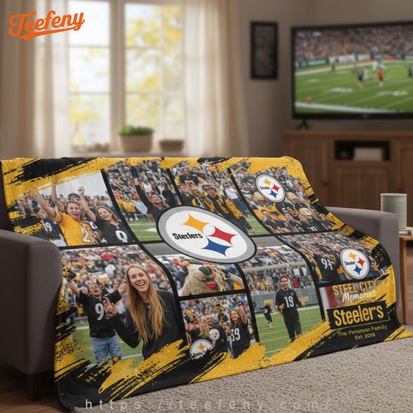 Steelers Photo Blanket Steelers Photo Blanket