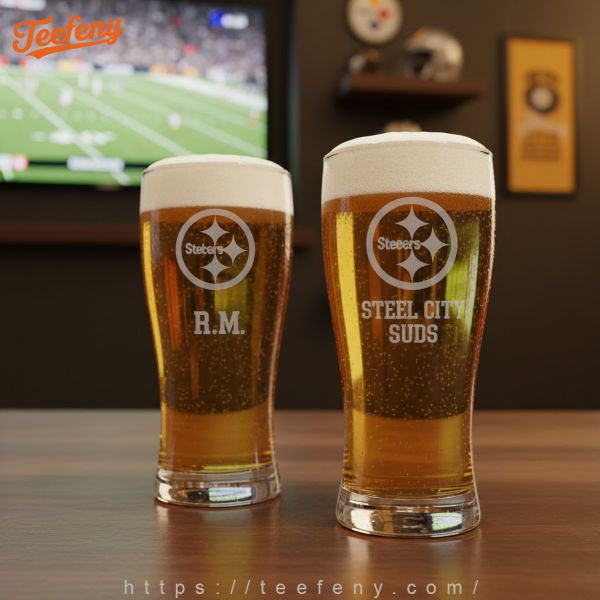 Steelers Pilsner Glasses Steelers Pilsner Glasses